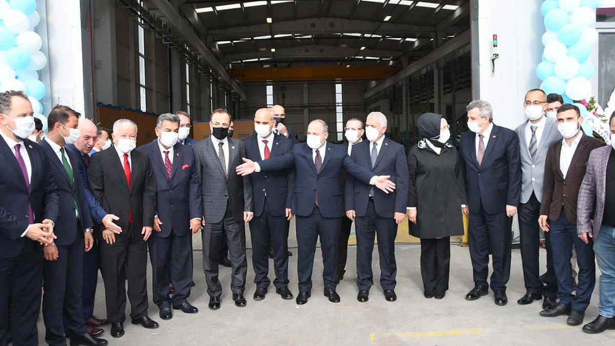 Varank, plastik kalıp fabrikasının şube açılışında