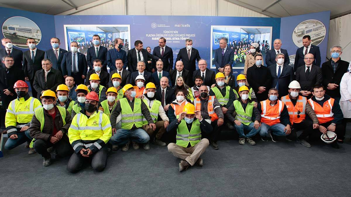 "Türkiye'de çok büyük bir eksiklik olan kan ürünleri alanında bu muazzam yatırımın ülkemize ve milletimize hayırlı uğurlu olmasını diliyorum"