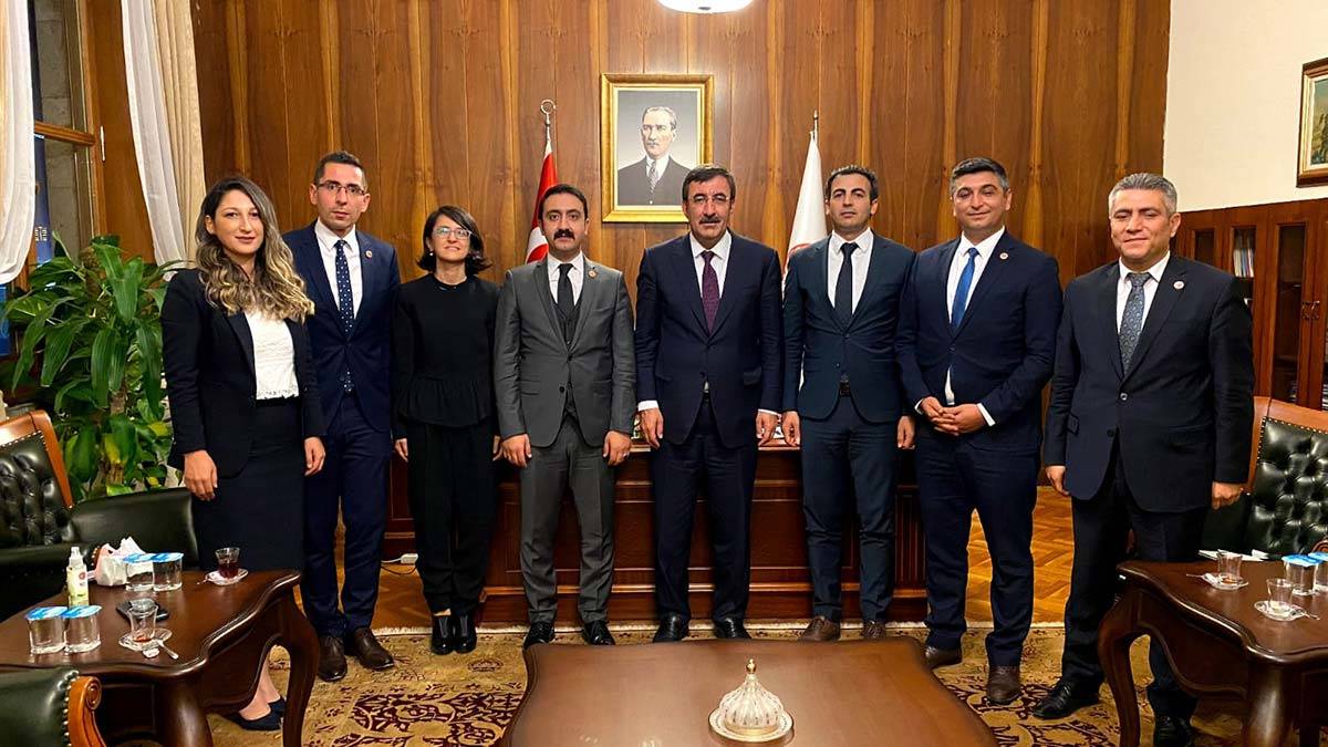 Vergi Müfettişleri Derneği'nden TBMM'ye ziyaret