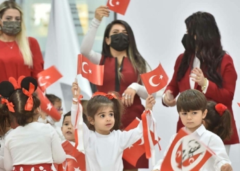 Çocuk Gündüz Bakımevinde Cumhuriyet coşkusu