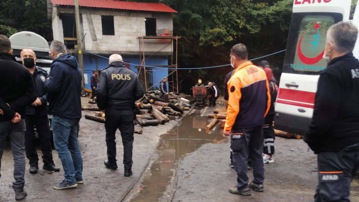Zonguldak'ta kaçak maden ocağında göçük: 1 işçi mahsur