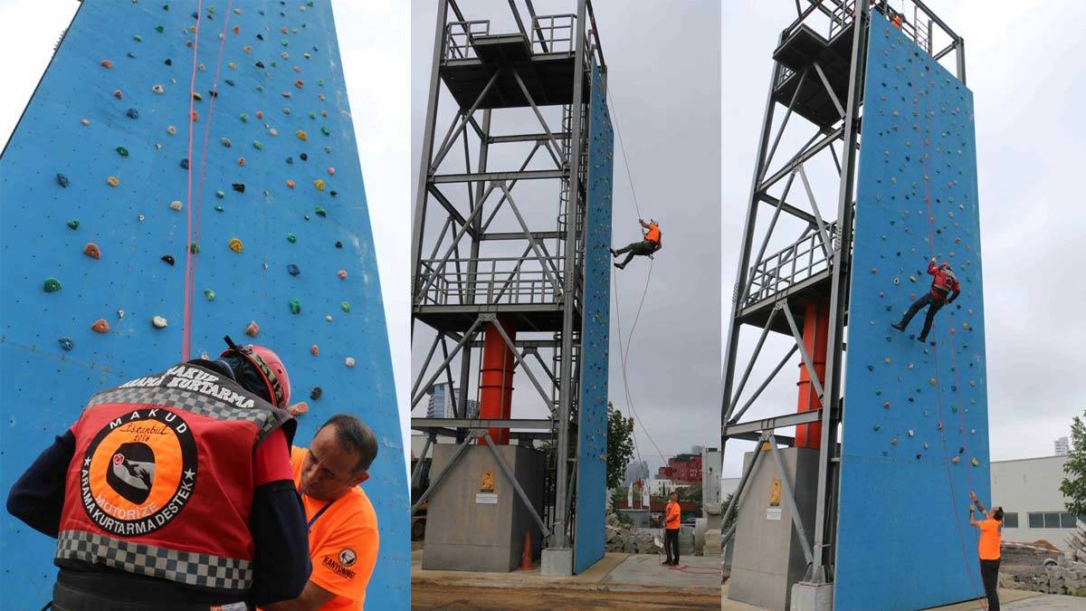 Kartal'ın Afet Gönüllülerine Zorlu Eğitim