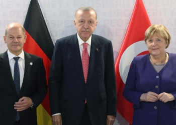 Cumhurbaşkanı Erdoğan Merkel ile görüştü