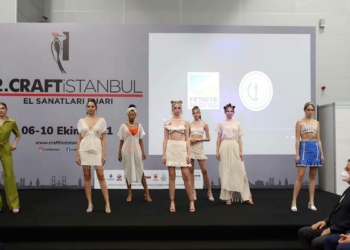 "Üzümlü Dastarı"dan yapılan kıyafetler sergilendi