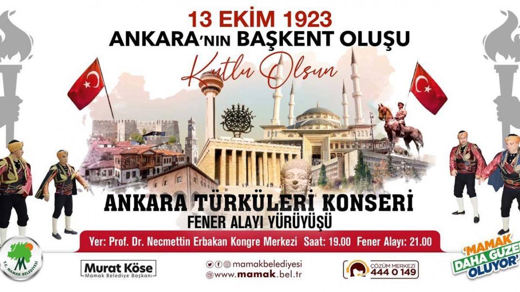 Ankara'nın Başkent oluşu görkemli bir törenle kutlanacak