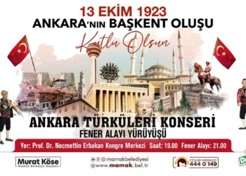 Ankara'nın Başkent oluşu görkemli bir törenle kutlanacak