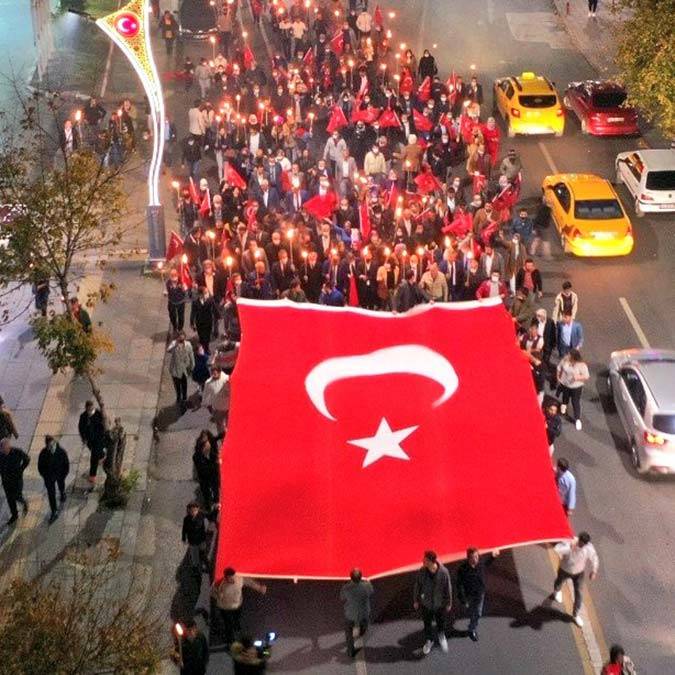 Ankara'nın başkent oluşunun 98. Yıl dönümü mamak'ta kutlandı
