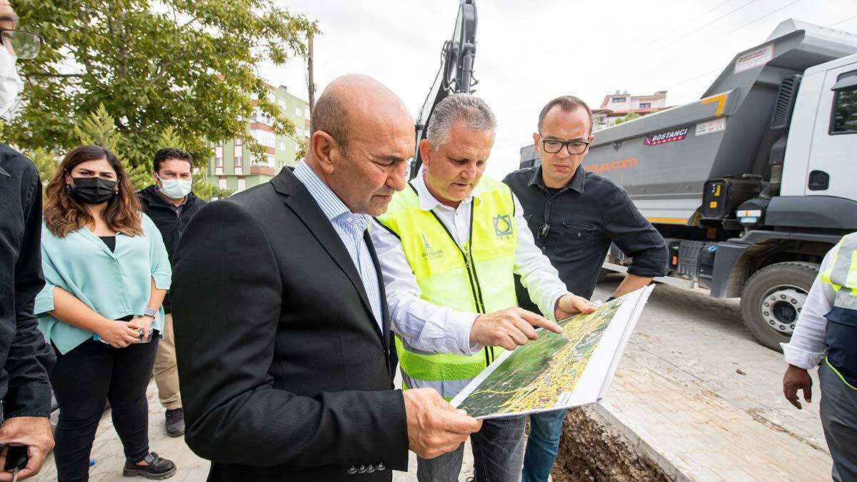 Başkan Soyer İZSU'nun Seferihisar'daki yatırımlarını inceledi