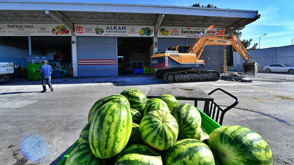 Sebze ve Meyve Hali'ne 12 milyon liralık yatırım