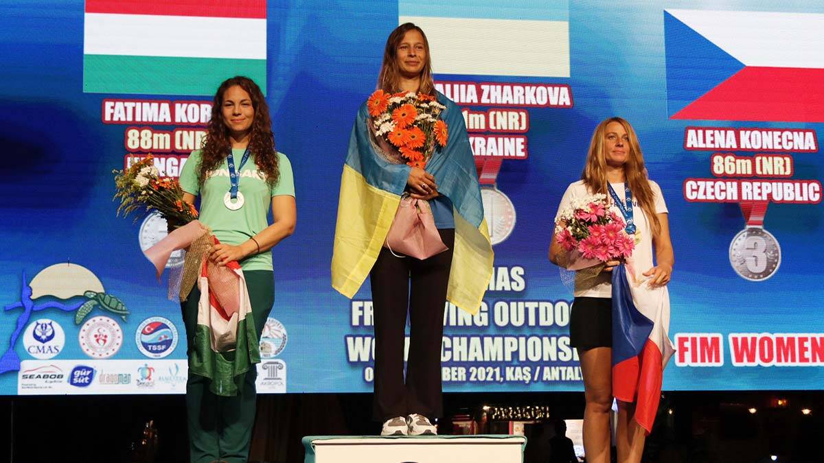 Serbest Dalış Outdoor Dünya Şampiyonası'nda 2. gün tamamlandı