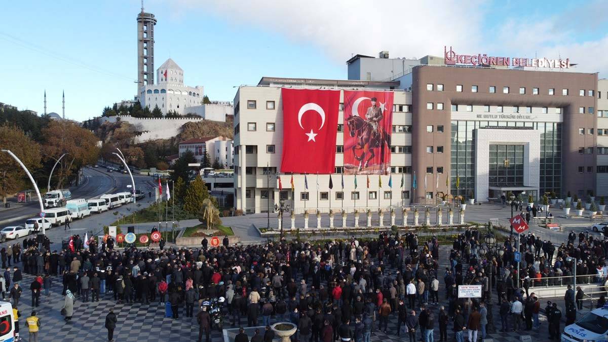Mustafa Kemal Atatürk Keçiören'de anıldı
