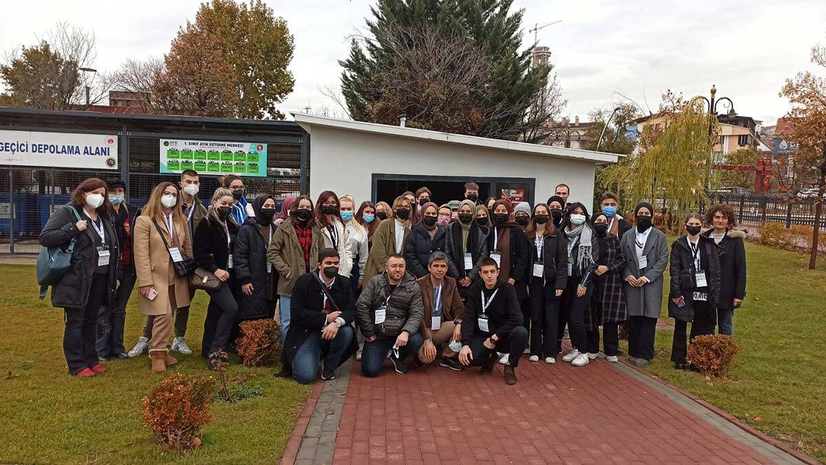 Erasmus öğrencileri Atık Depolama Tesisi'nde