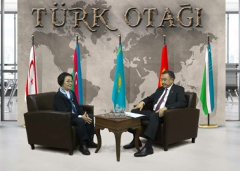Türk Otağı'nın ilk konuğu Ömüraliyev oldu