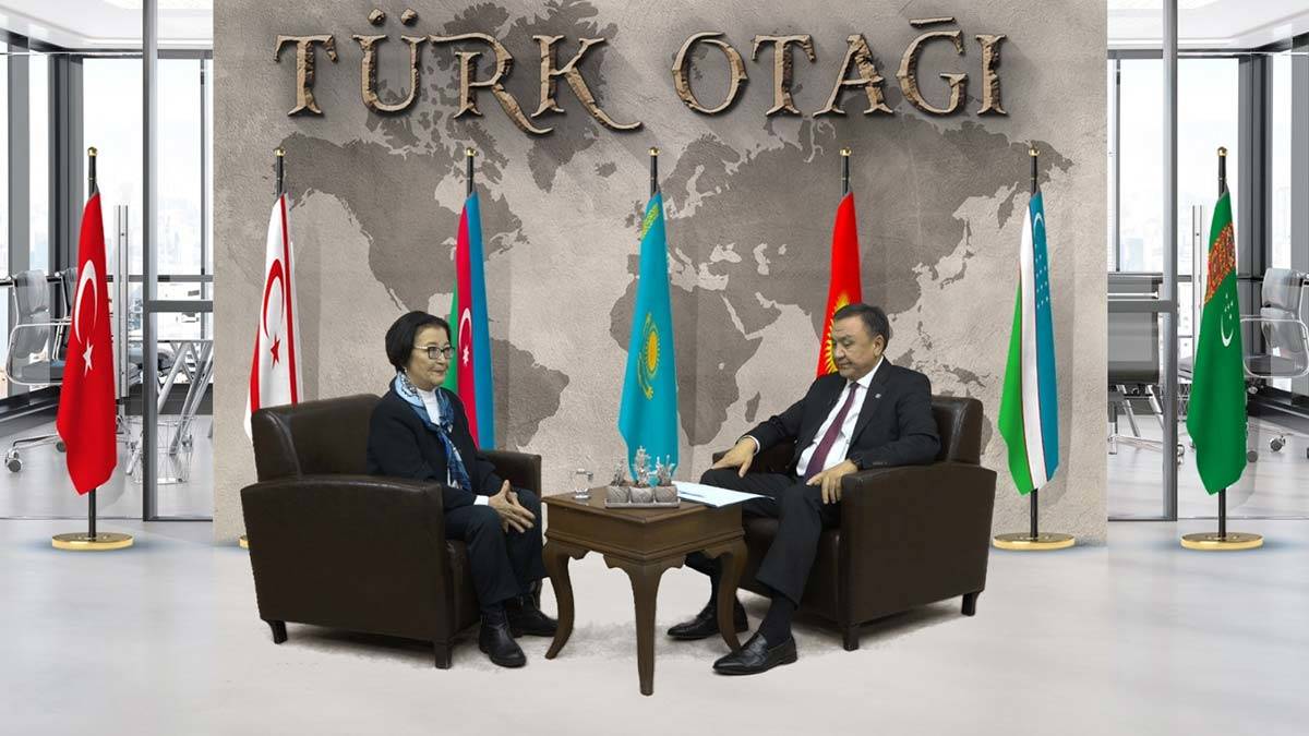 Türk Otağı'nın ilk konuğu Ömüraliyev oldu