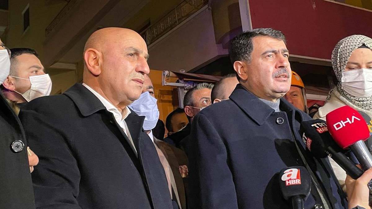 Keçiören'de dün akşam bir patlama meydana gelmişti, Keçiören Belediye Başkanı Altınok arama kurtarma çalışmalarına katılarak, Kentsel dönüşüme engel olma çağrısında bulundu.