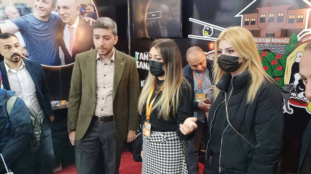 Keçiören "Tam Bana Göre Festival"ine katıldı