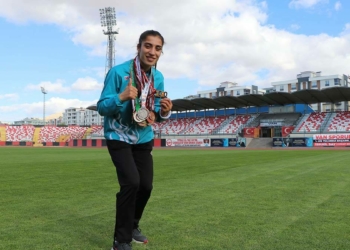 17 yaşındaki milli atlet olimpiyata hazırlanıyor