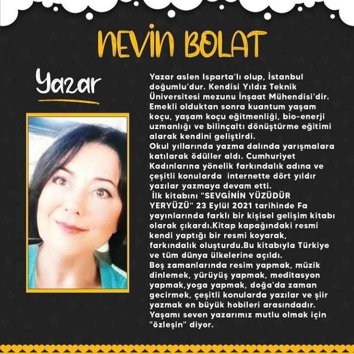 Sevginin yüzüdür yeryüzü