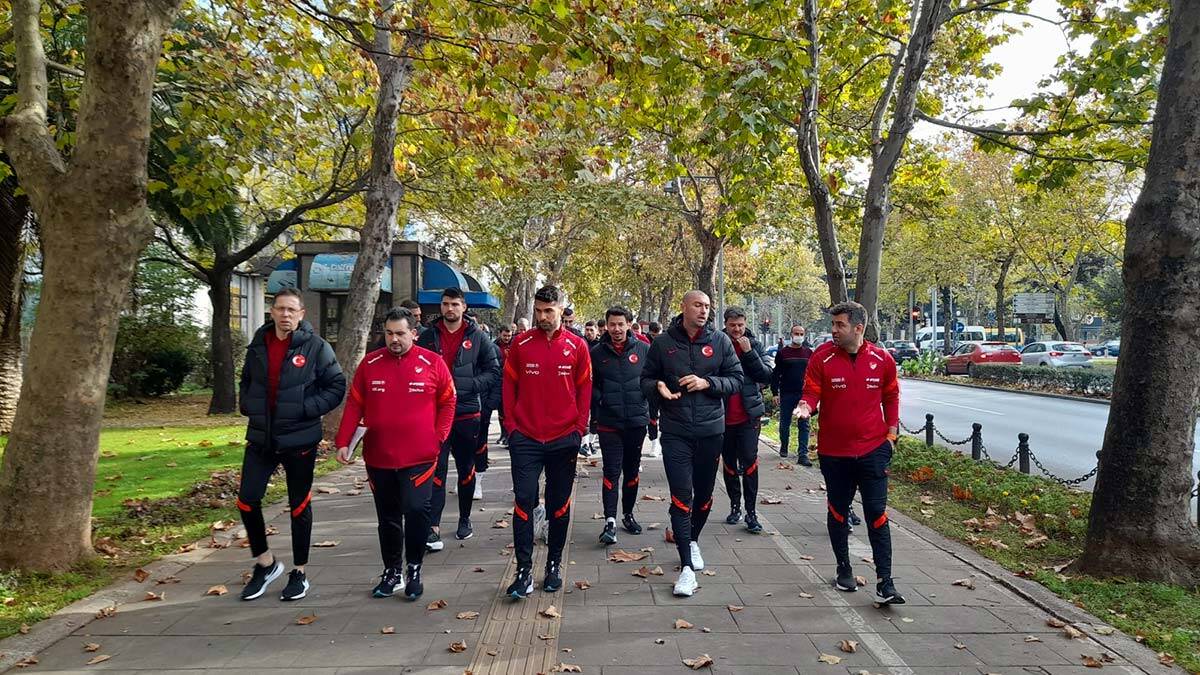 A Milli Futbol Takımı Podgoritsa'da gezintiye çıktı