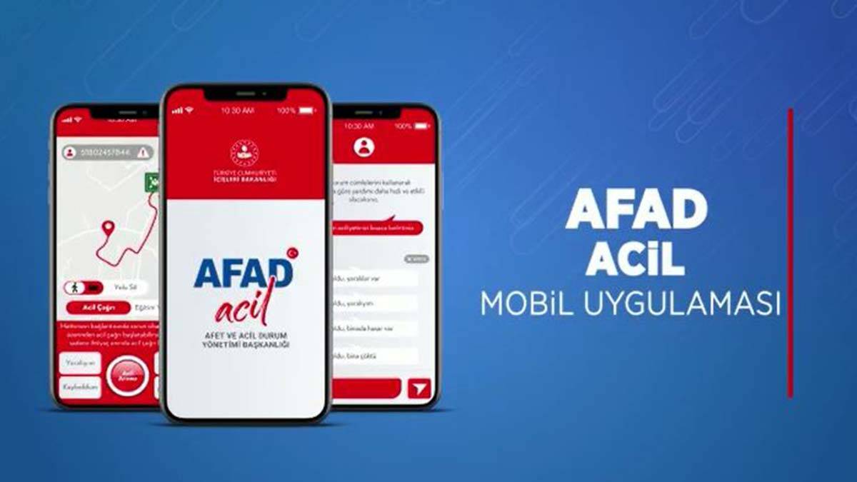 AFAD'dan Acil mobil uygulaması