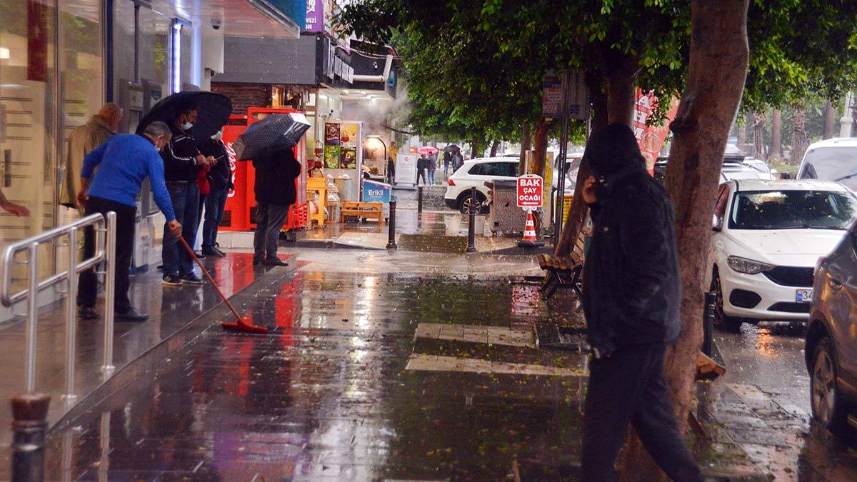 Gece boyunca aralıksız devam etti