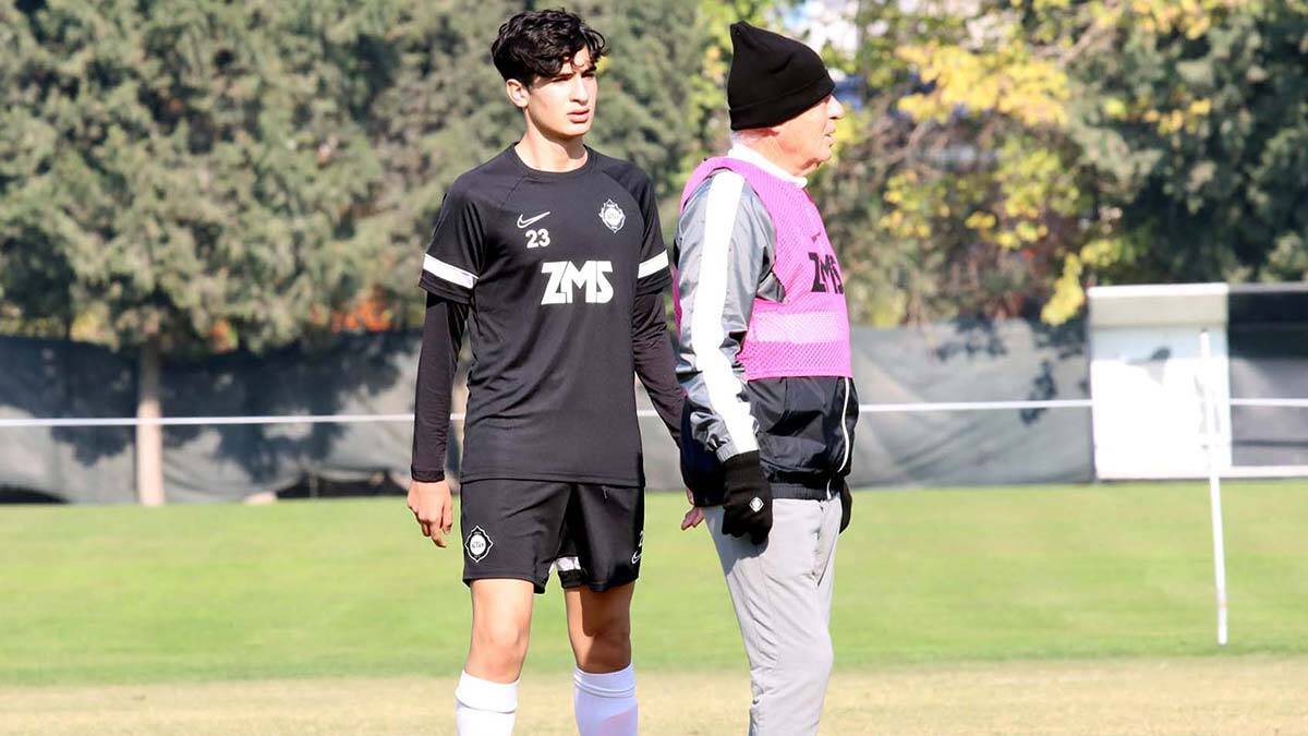 Altay'da gençlerin A takım heyecanı