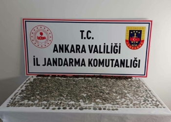Ankara'da 7 bin 100 sikke ele geçirildi