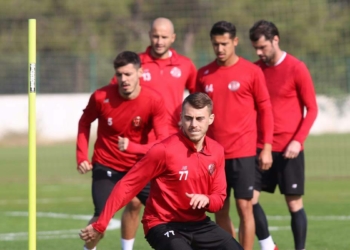 Antalyaspor Hatayspor maçı için hazırlanıyor