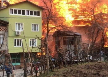 Artvin'de yanan köyde yeni konutlar yükseliyor