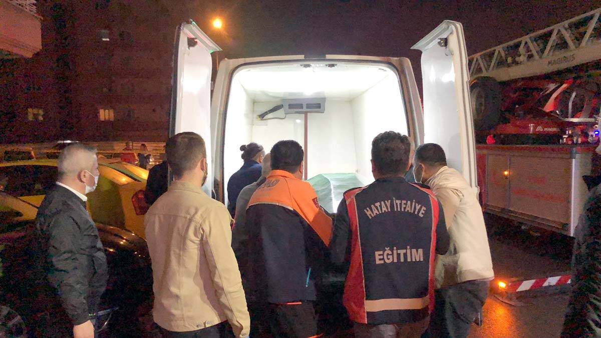 İki saatlik çalışmanın ardından Şerekioğlu'nun cansız bedenine ulaşıldı.