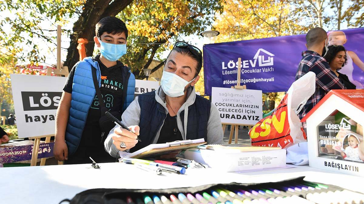 Büyükşehir ile LÖSEV el ele