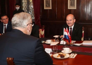 Bakan Soylu, Hırvatistan İçişleri Bakanı ile görüştü