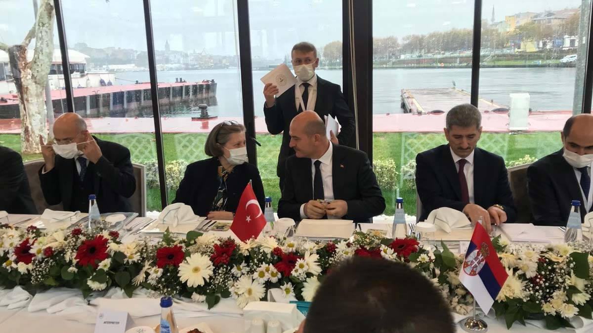 Bakan Soylu, Sırbistan İçişleri Bakanı ile görüştü