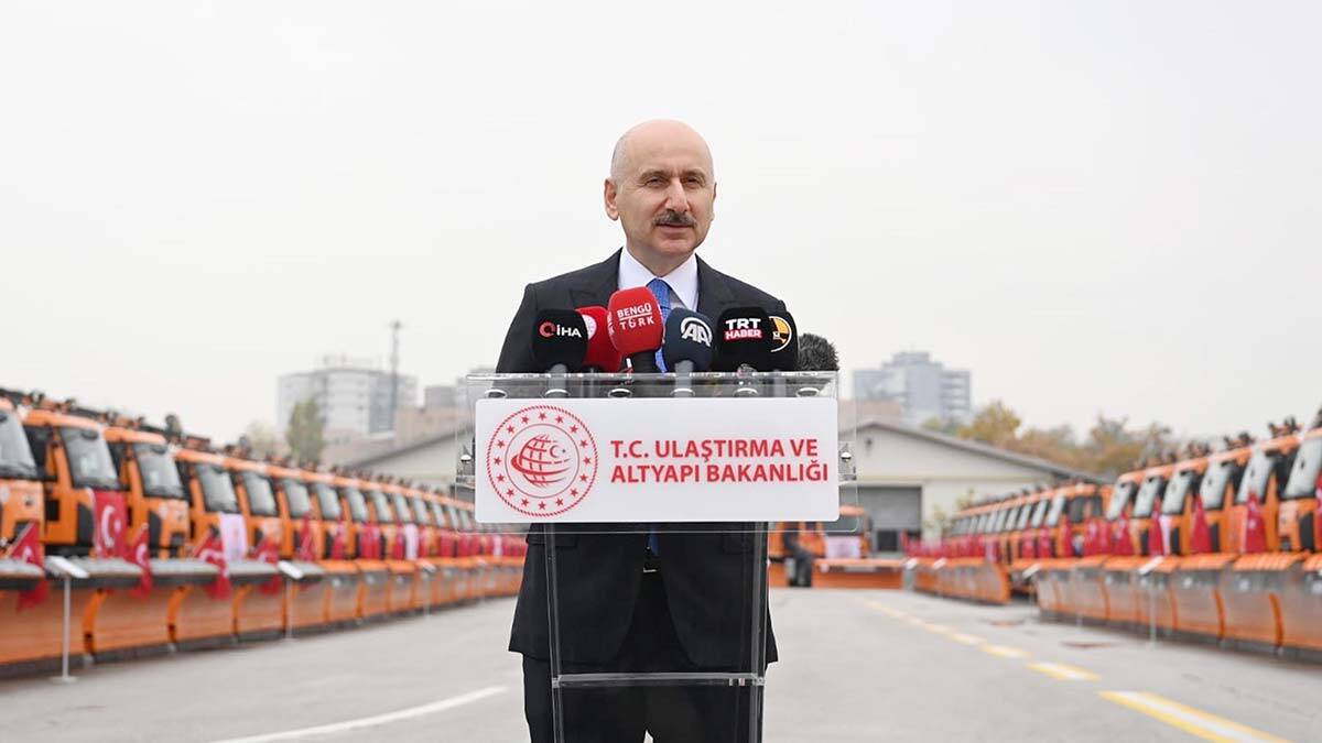 Bakan: Makine parkımızın yüzde 41'ini yeniledik
