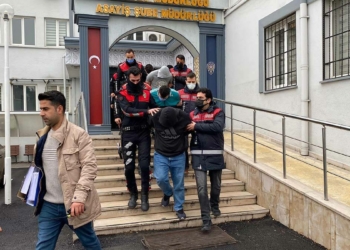 Bebek kamerasından yakalanan şüpheliler adliyede