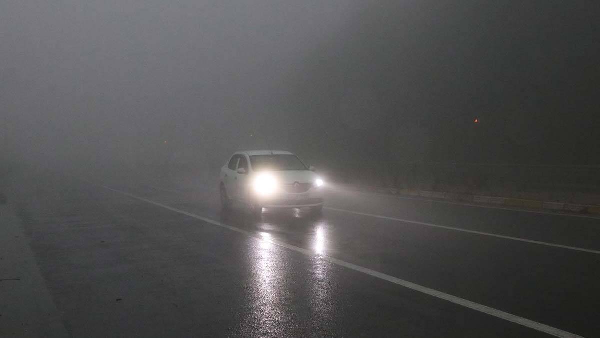 Bolu Dağı geçişinde yoğun sis etkili