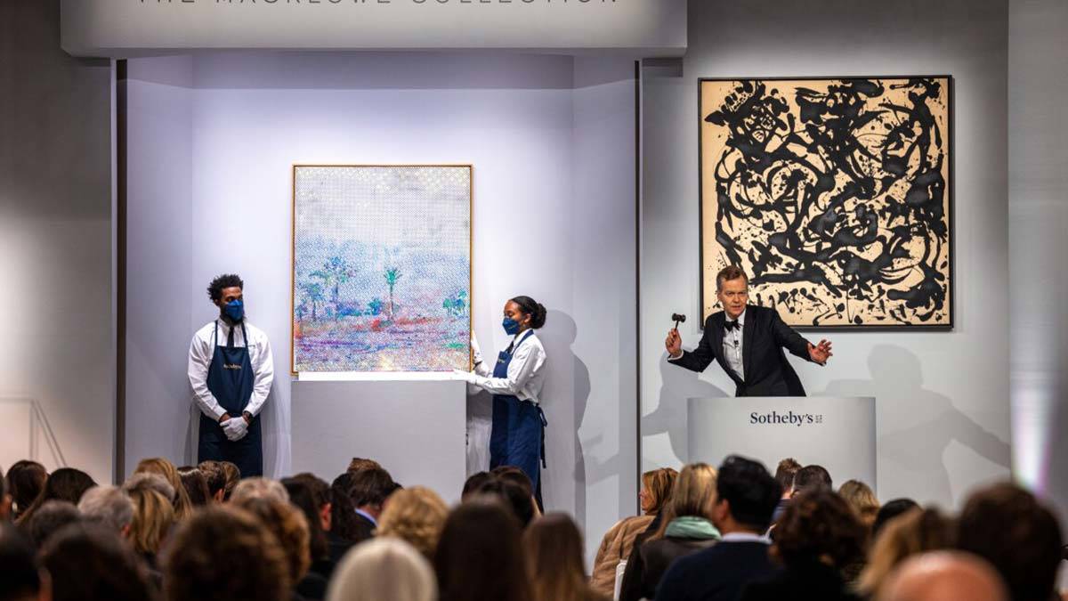 Boşanan çiftin koleksiyonu 676 milyon dolara satıldı