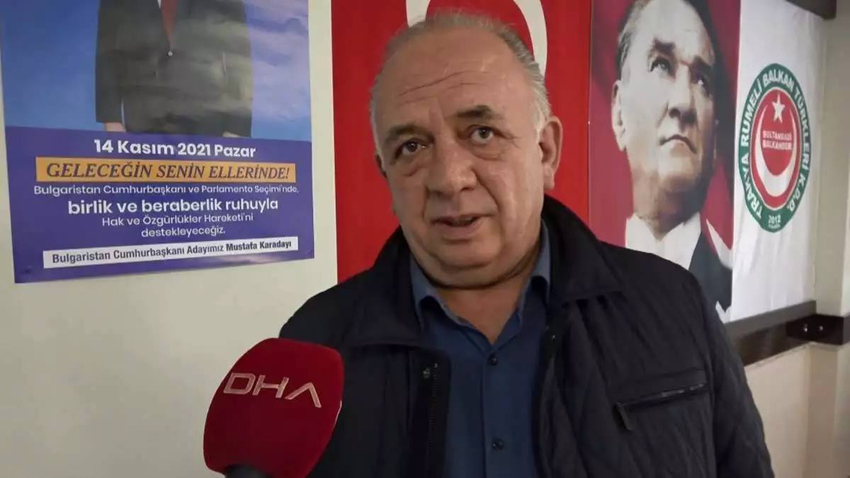 " bulgaristan tarihinde ilk defa bir türk cumhurbaşkanı adayı olmasıdır "