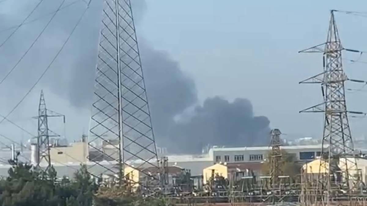 Bursa'da fabrikada yangın çıktı