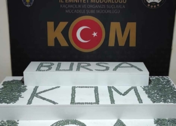 Bursa'da operasyonda 3 bin sikke ele geçirildi