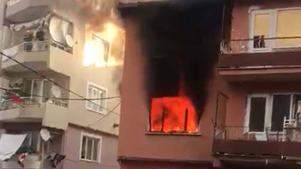 Bursa'nın Gemlik ilçesinde dairede korkutan yangın