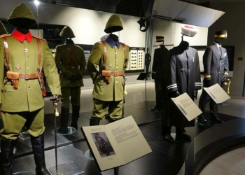 Çanakkale Muharebeleri Osmanlı Üniformaları sergisi