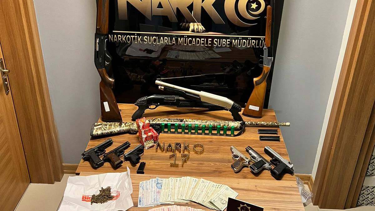 Çanakkale'de uyuşturucu operasyonları