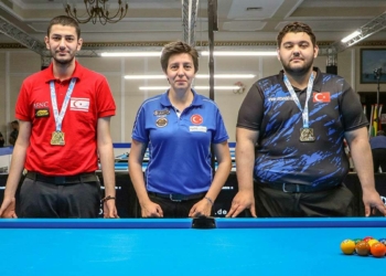 Cepli Bilardo Şampiyonası'nda 1 altın 1 bronz madalya