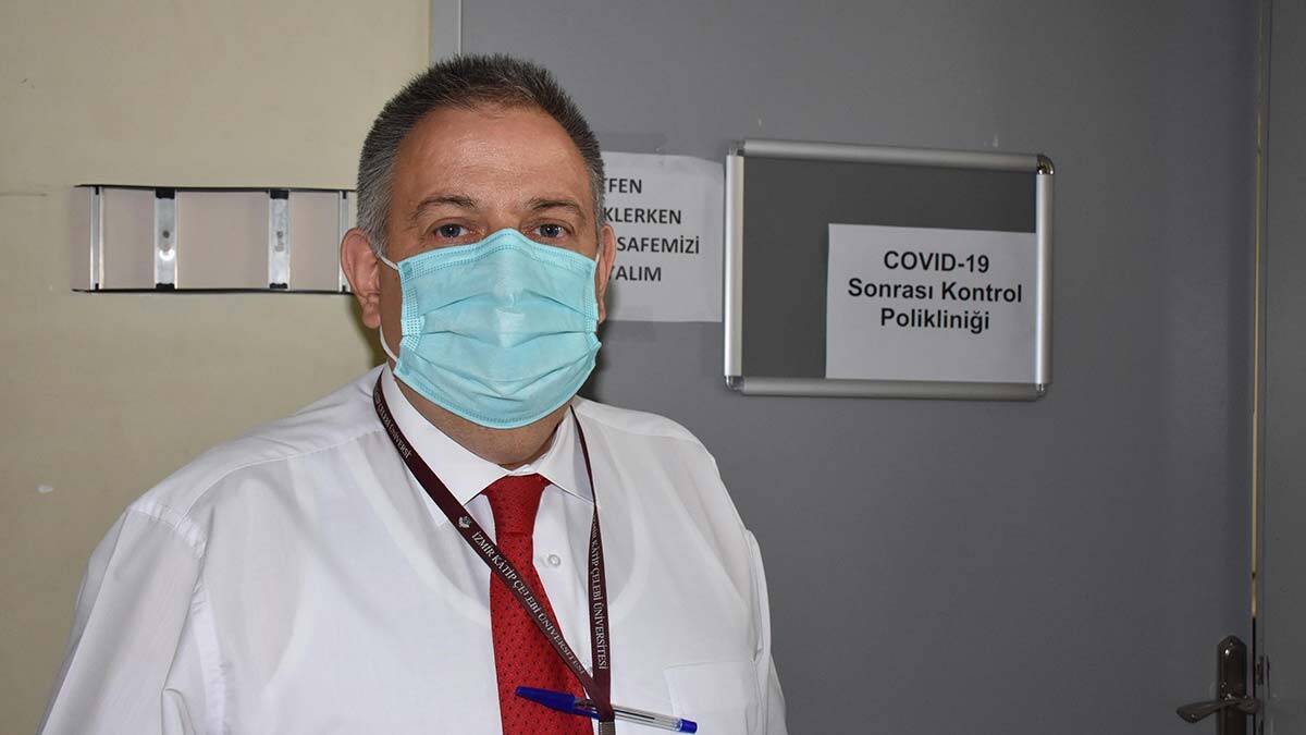 " Covid-19 hastalarında ilerleyen dönemlerde neler ortaya çıkabiliyor bilimsel bir çalışma da yürütmüş oluyoruz"