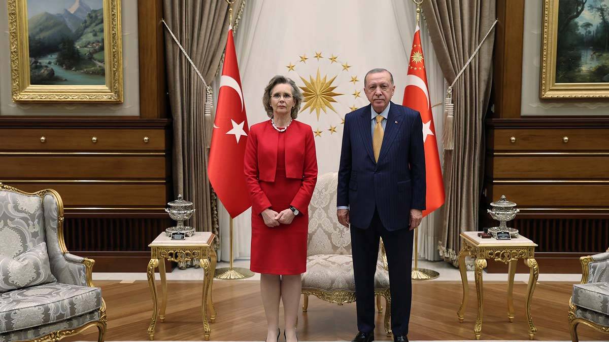 Cumhurbaşkanı AGİTPA Başkanı ile görüştü