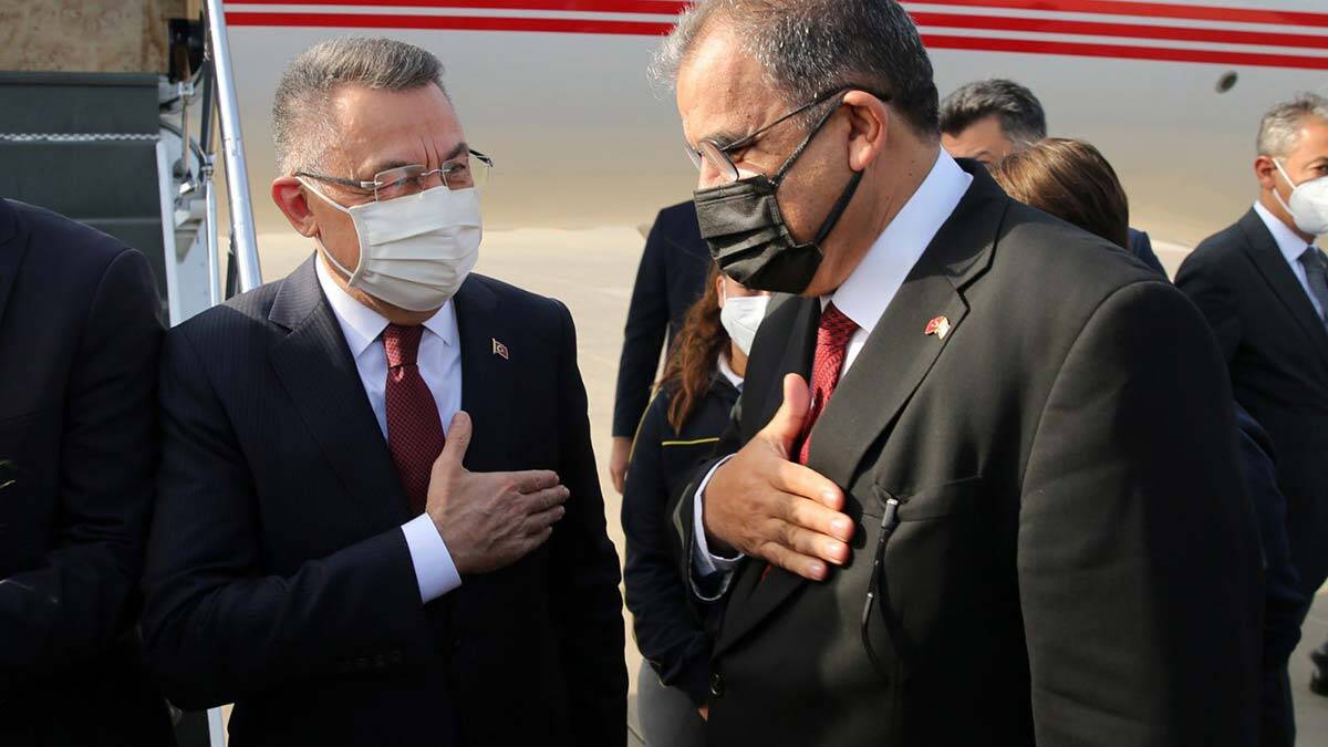 " Kıbrıs Türk’ü ile her zaman bir ve beraber olduğumuzu göstermek üzere KKTC’deyiz"