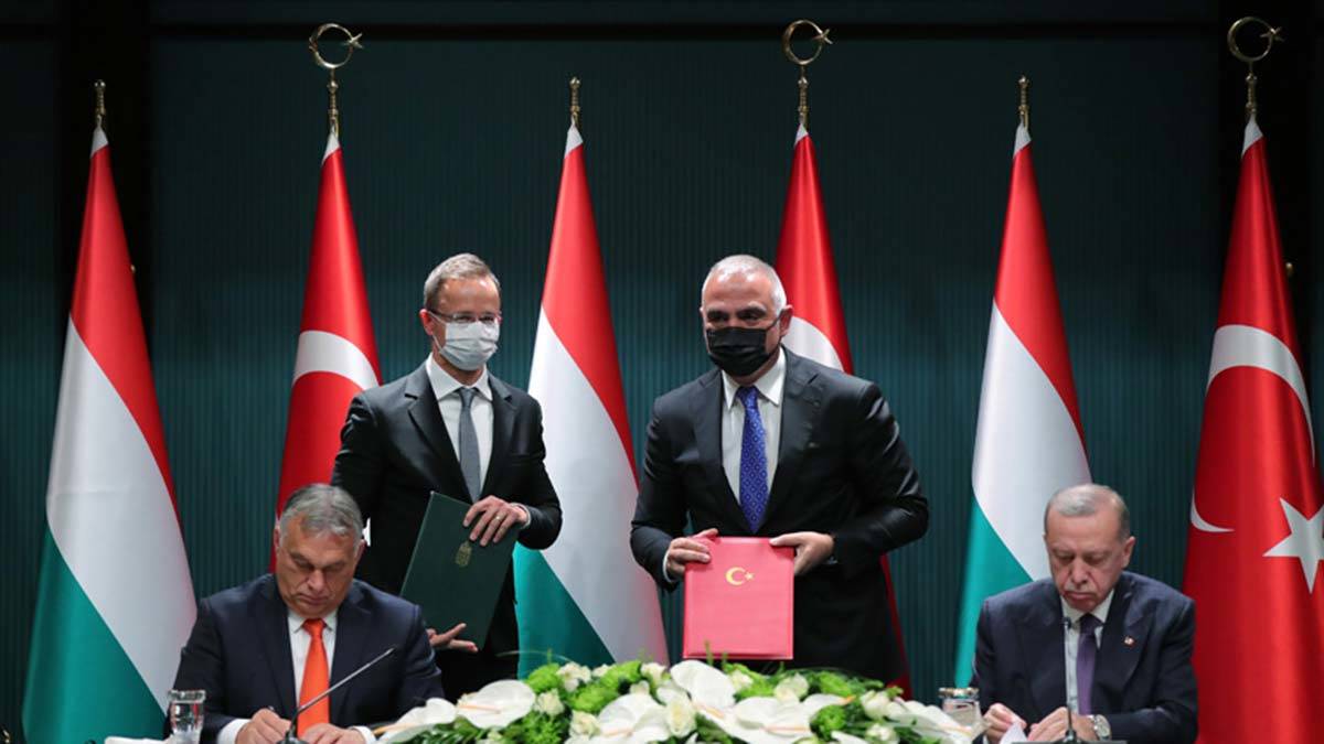 " Dostlarımız tarafından sergilenen bu iş birliğinin başka ülkelere de örnek olmasını temenni ediyorum"