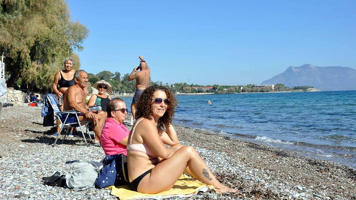 " Annem ve ablam burada yaşıyor. Ben de zaman buldukça geliyorum"