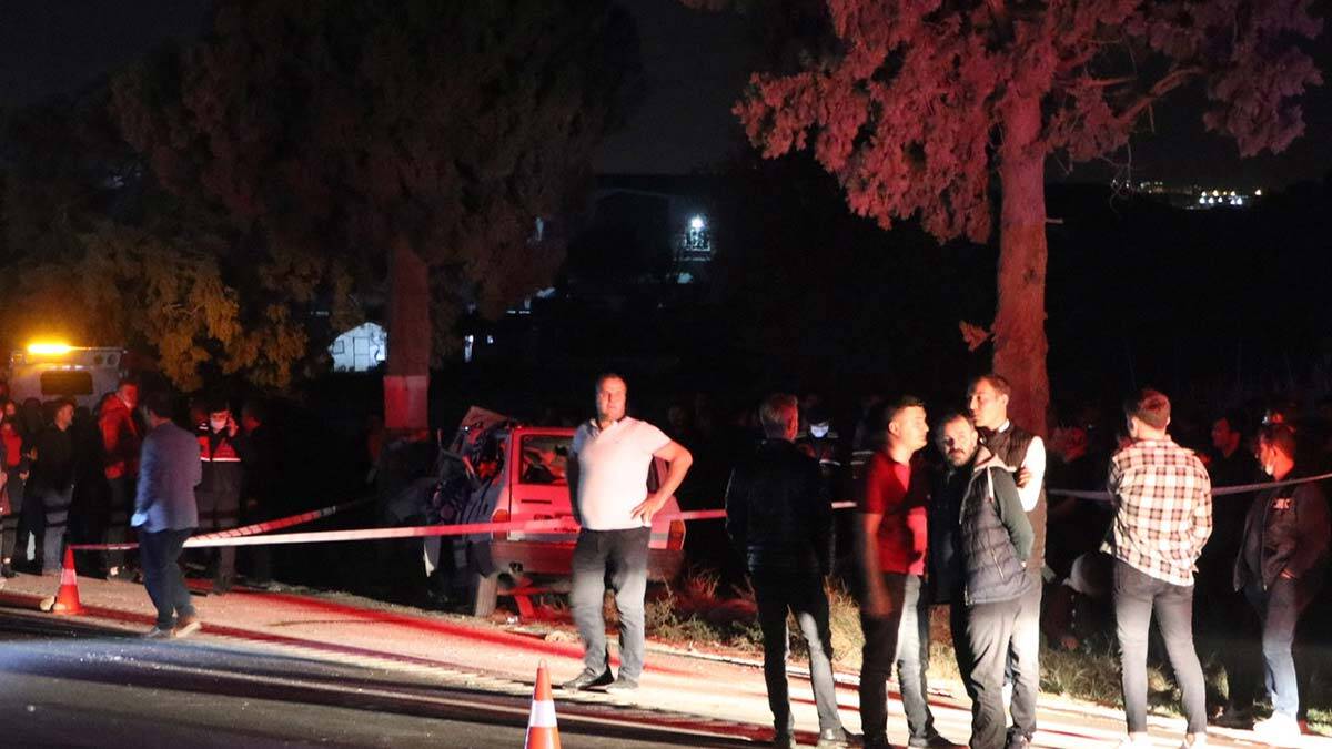 Denizli'de kaza: 1 ölü, 3 yaralı